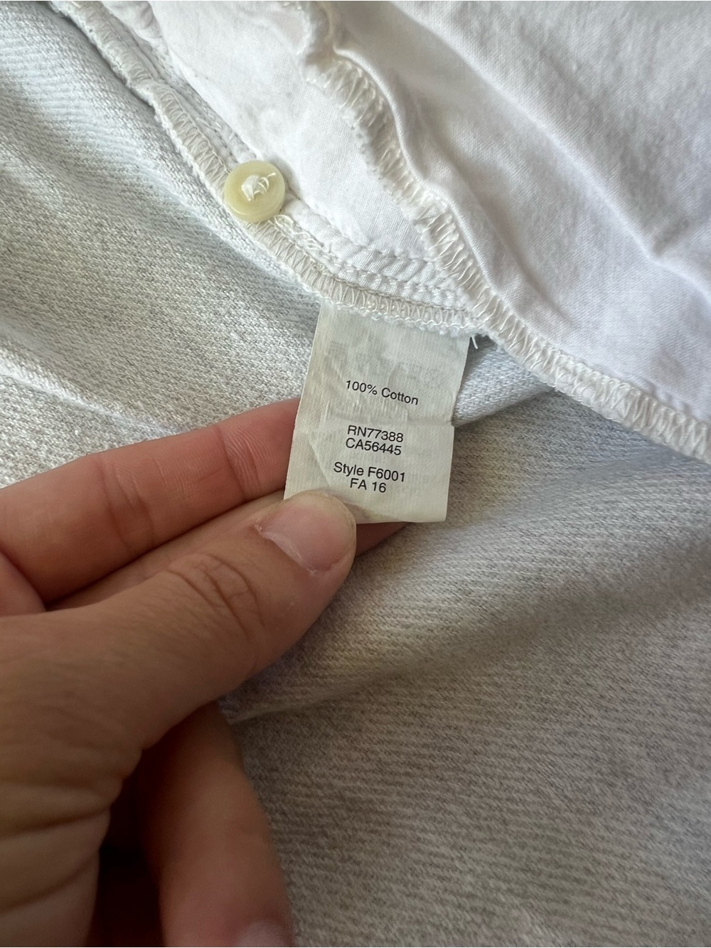 Madewell Oversized Button Front Shirt Women’s Medium White 100% Cotton - Picture 9 of 10